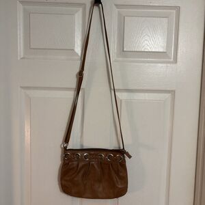 Brown American Eagle Brown Shoulder Bag Ladies Purse Adjustable Crossbody Small